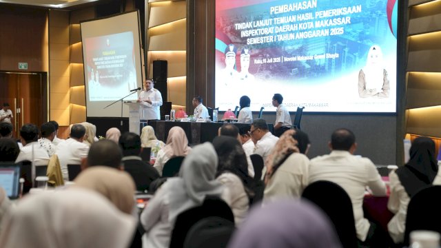 Warning SKPD, Munafri Tegaskan Tata Kelola Pemerintahan Demi Cegah Pelanggaran Hukum