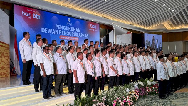 Pelantikan Apkasi, Bupati Bantaeng Uji Nurdin Jabat Ketua Bidang Komunikasi Digital
