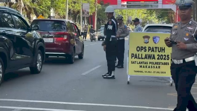 Polisi Lalu Lintas (Polantas) melakukan Operasi Patuh Pallawa 2025 selama dua hari. 
