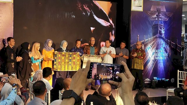 Karya Kreatif Sulawesi Selatan (KKS) 2025 resmi digelar di Mal Ratu Indah Makassar, Kamis (24/7/2025)