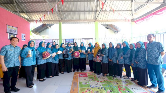Ketua TP PKK Gowa Optimis Bontolangkasa Selatan Raih Juara Lomba Desa
