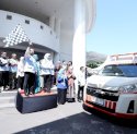 Pemprov Sulsel Luncurkan MICU, Mobil Ambulans Pertama yang Dilengkapi Ruang Operasi