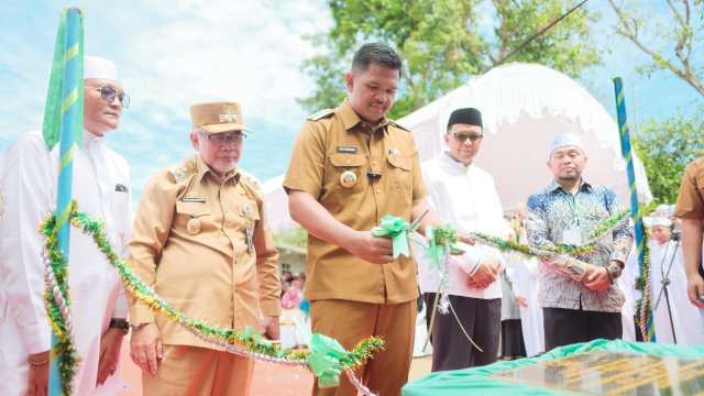 Resmikan Pondok Pesantren Modern Al-Aksi, Bupati Bantaeng Hadiahkan Pembangunan Perpustakaan