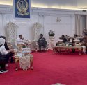 Rusdi Masse Pimpin Panitia Rakernas NasDem Temui Gubernur Sulsel