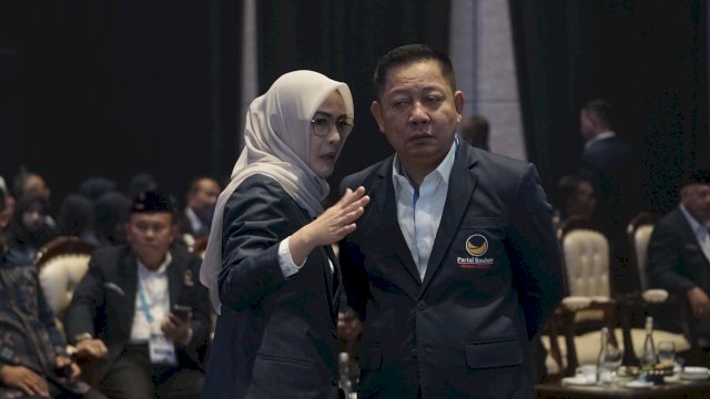 Totalitas Rusdi Masse dan DPW Nasdem Sulsel Sukseskan Rakernas di Makassar
