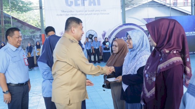 Pesan Wali Kota Munafri, PDAM, Setop Jalur Ilegal, Fokus Layani Masyarakat