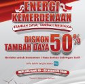 PLN Beri Diskon Tambah Daya Lewat Program "Energi Kemerdekaan"