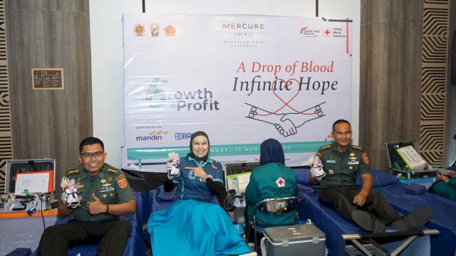 Sambut HUT ke-6, Mercure Makassar Nexa Pettarani Adakan Kegiatan Donor Darah