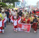 Bunda Paud Pinrang Turut Ramaikan Karnaval HUT RI Ke-80