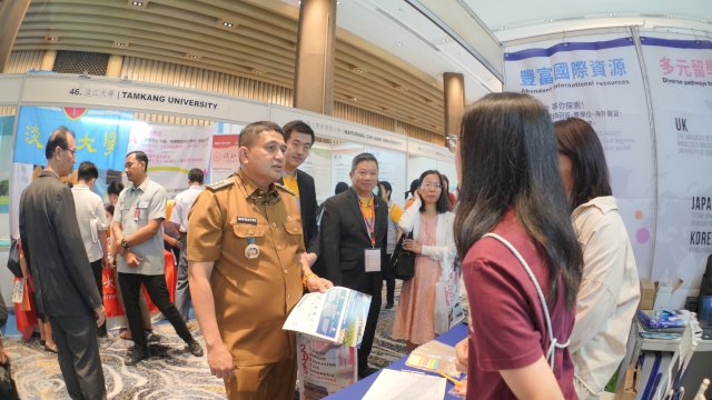 48 Kampus Taiwan Pameran Pendidikan di Makassar, Munafri Dorong Generasi Muda Ambil Peluang