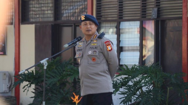 Dansat Brimob Polda Sulsel, Kombes Pol. Muhammad Ridwan