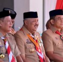 Bupati Pinrang jadi Pembina Upacara Apel Besar Peringatan Hari Pramuka ke-64 