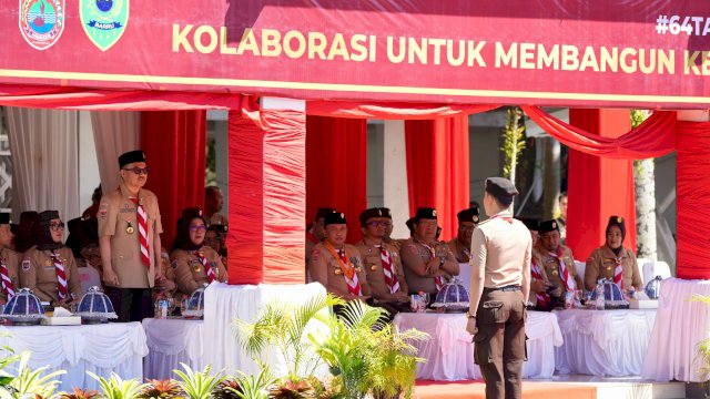 Pesan Sekda Sulsel di Hari Pramuka Minta Pegang Teguh Satya dan Dasa Dharma