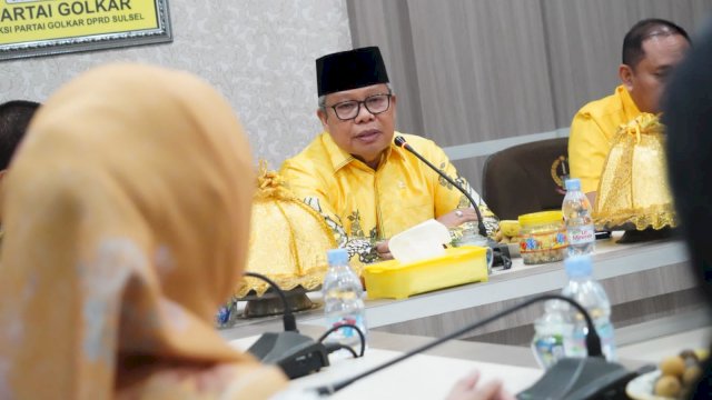 Taufan Pawe Tegaskan Fraksi Golkar Siap Jadi Mitra Kritis Pemerintahan Sudirman-Fatma