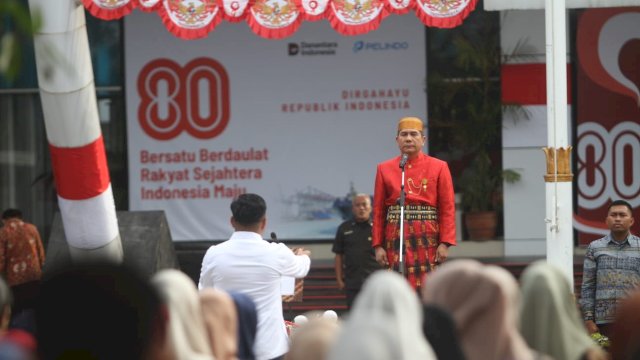 Rayakan HUT RI ke-80, Pelindo Makassar Jadikan Momen untuk Perkuat Komitmen Insan Pelindo