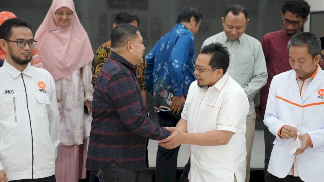 Anwar Faruq Boyong Pengurus PKS Sulsel dan Makassar Temui Wali Kota Appi