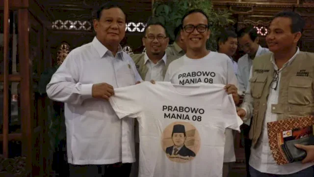 Immanuel Ebenezer ketika mendatangi kediaman Ketua Umum Partai Gerindra Prabowo Subianto di Jalan Kertanegara, Kebayoran Baru, Jakarta Selatan, Kamis (16/2/2023). (Foto: Dok. Tim Media Prabowo Subianto)