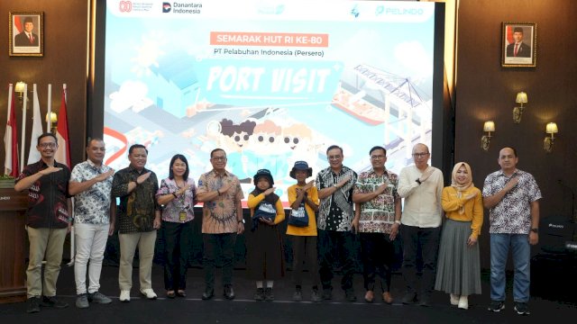 Pelindo Regional 4 Gelar Program Edukasi Maritim di Makassar New Port