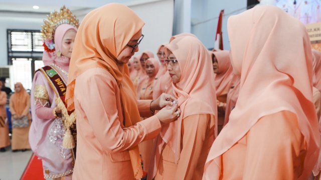 Dharma Wanita Persatuan Sidrap Resmi Dilantik, Siap Dukung Program Pemerintah Daerah
