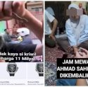 Tidak Tau Cara Pakainya, Penjarah Kembalikan Jam Tangan Richard Mille Rp11 Miliar Milik Ahmad Sahroni