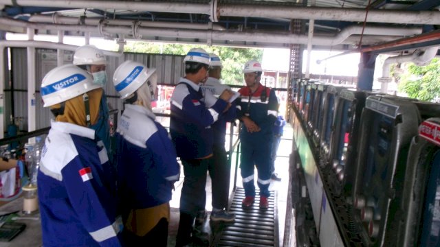 Pengecekan Tera Meter Arus, Pertamina Pastikan Distribusi BBM di FT Parepare Sesuai Standar