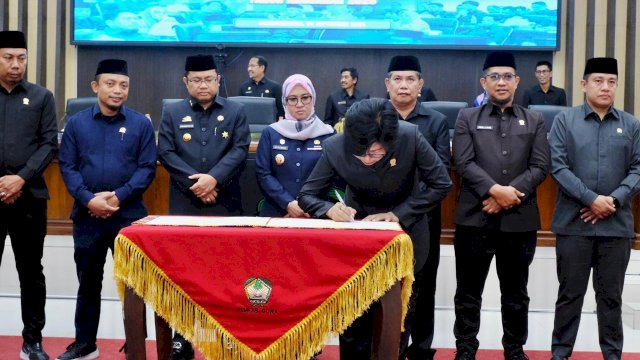 DPRD Tetapkan APBD Perubahan 2025, Pemerintah Gowa Targetkan Akselerasi Pembangunan