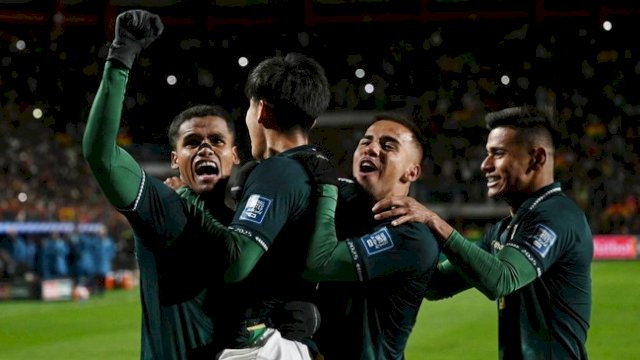 Bolivia mengalahkan Brasil dalam laga terakhir Kualifikasi Piala Dunia 2026 zona CONMEBOL, Rabu (10/9) pagi waktu Indonesia. (REUTERS/Claudia Morales)
