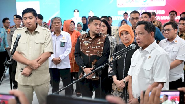 Mendagri dan Menteri PKP Puji Munafri&ndash;Aliyah Soal Kecepatan Pelayanan Publik