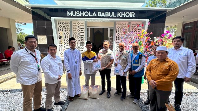 PLN Sulselrabar dan Balai TN Babul Resmikan Pembangunan Mushola Babul Khoir