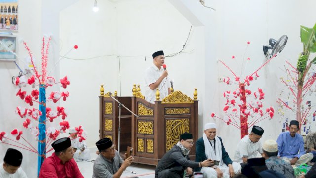 Bupati Uji Nurdin Minta Warga Pattallassang Jadikan Maulid Momen Rajut Persatuan