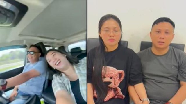 VIRAL WAHYUDIN MORIDU - Anggota DPRD Gorontalo, Wahyudin Moridu viral ingin habiskan dan rampok uang negara bersama hugel alias hubungan gelap. Kini Wahyudin Moridu genggam erat tangan istri meminta maaf pada Jumat (19/9/2025). Melalui media sosial, warganet meminta agar Anggota DPRD Gorontalo, Wahyudin Moridu segera dipecat karena dinilai mencoreng citra DPRD. 
