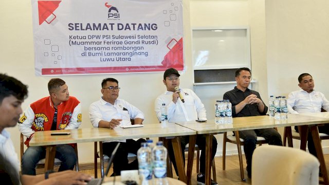 PSI Sulsel Gelar Roadshow Politik di Luwu Utara, Perkuat Konsolidasi Kader