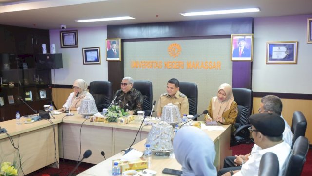 Temu Awal Rencana Penyusunan Kurikulum Muatan Lokal dan Pendidikan Karakter yang digelar di Universitas Negeri Makassar (UNM), Senin (22/9/2025).