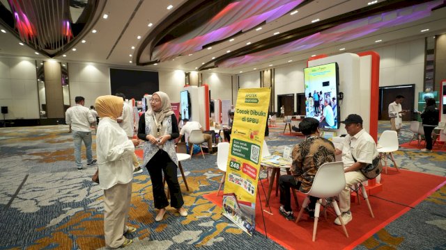 "Tenants Day 2025"  yang diselenggarakan Pertamina Patra Niaga Sulawesi, Minggu (29/9/2025) di Phinisi Ballroom, Hotel Claro, Makassar.