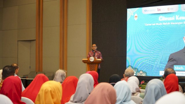 Literasi Keuangan Syariah dengan tema “Generasi Muda Melek Keuangan Syariah: Bijak, Etis, dan Berkelanjutan”.