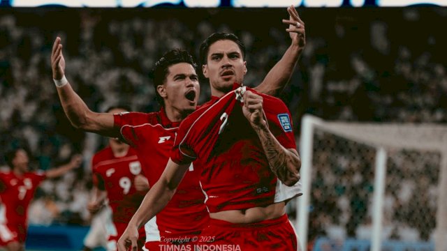 Kevin Diks yang menjadi eksekutor melesakkan bola ke pojok kiri bawah gawang, tak mampu dijangkau kiper Mohammed Al-Aqidi.