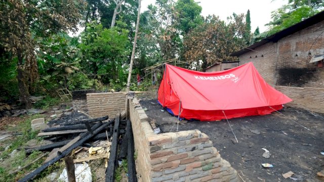 Pemkab Gowa dan Baznas Bangun Rumah Layak Huni Bagi Korban Kebakaran di Bontonompo