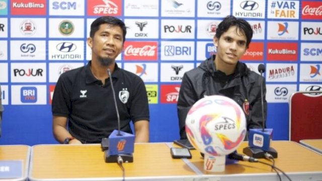 Pelatih interim PSM Makassar Ahmad Amiruddin 