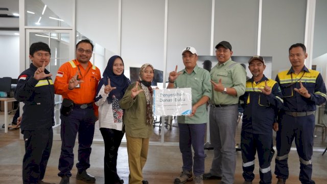 Dari Loeha Raya, PT Vale Tingkatkan Minat Baca Generasi Emas Lewat Donasi Buku