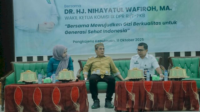 BGN dan DPR Sosialisasikan Program Makan Bergizi Gratis di Pangkep