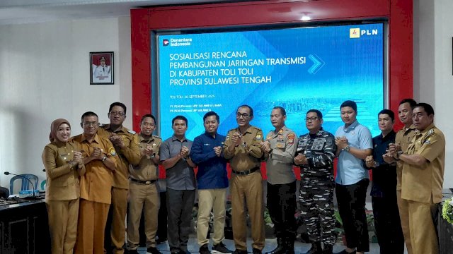 PLN menggelar sosialisasi kepada pemerintah kecamatan, sesa, aparat penegak humum, dan masyarakat di Aula Suwot Polrimpungan, Kantor Bupati Tolitoli, beberapa waktu lalu.