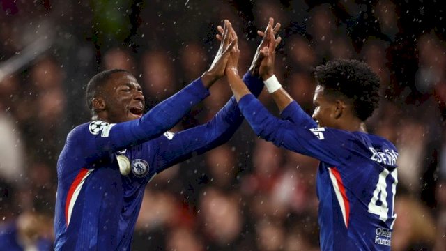 Chelsea mengalahkan Ajax 5-1 dalam lanjutan Liga Champions 2025/2026 di Stamford Bridge, London. (Foto: Jacques Feeney/Offside/Offside via Getty Images)

