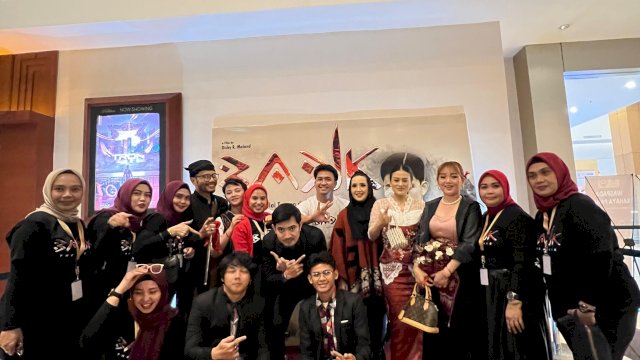 Gala&nbsp;Premier 'Badik' di Studio XXI, Trans Studio Mall, Makassar, Sabtu (25/10/2025) malam.