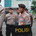 Detasemen Perintis Baharkam Polri Gelar Latihan Pengamanan Unjuk Rasa Utamakan Sikap Humanis