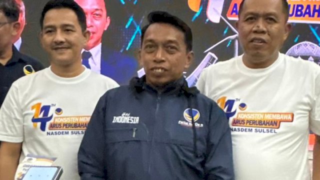 Sekretaris Dewan Pimpinan Wilayah (DPW) Partai NasDem Sulawesi Selatan (Sulsel), Syaharuddin Alri