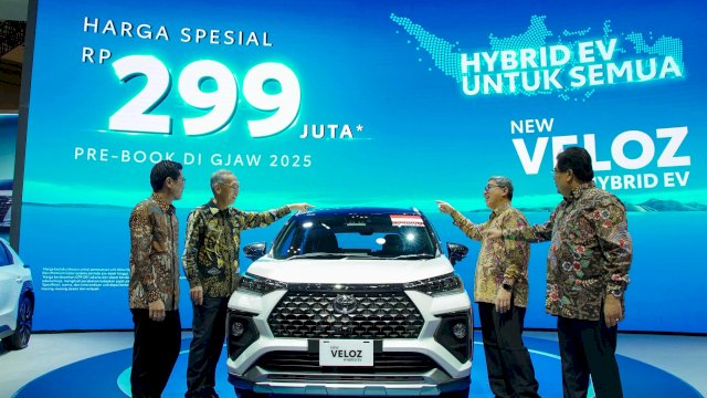 Perkuat Elektrifikasi, Toyota Resmi Jual Tiga Model EV Baru di GJAW 2025