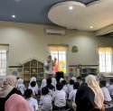 TK Islam Athirah RC Ajak Anak Akrab dengan Buku Melalui Outing Class ke Perpustakaan Ibu dan Anak