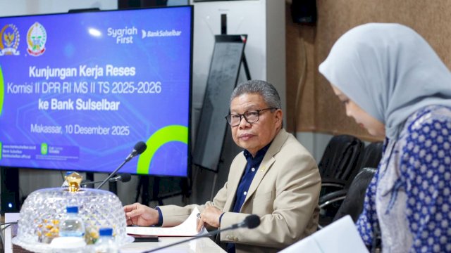 Komisi II Dorong Bank Sulselbar Perkuat Transformasi Digital dan Tata Kelola