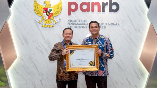 Bantaeng Satu-satunya Kabupaten Kota Di Sulsel Raih Penghargaan dari Kementerian PAN-RB