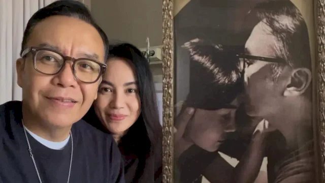 Ari Lasso dan Dearly Djoshua (Instagram.com/ari_lasso)